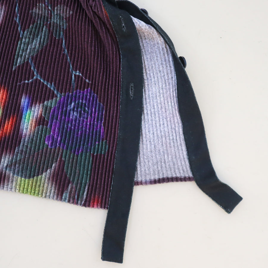 JULIA HEUEREGON PLEATED KNIT SKIRT IN EDWARD