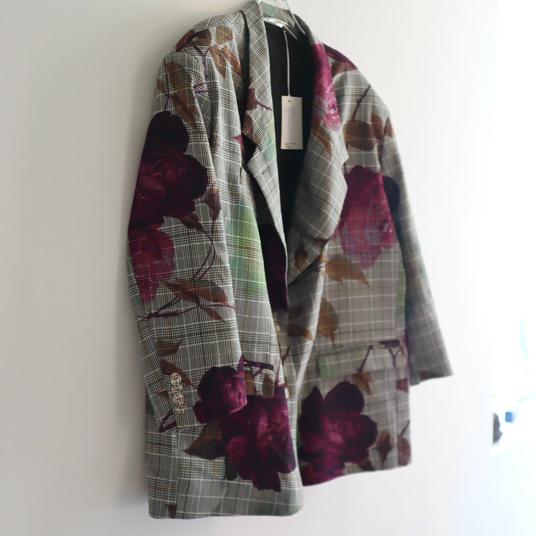 JULIA HEUER  ARNOLD JACKET IN ROSALIND BORDEAUX