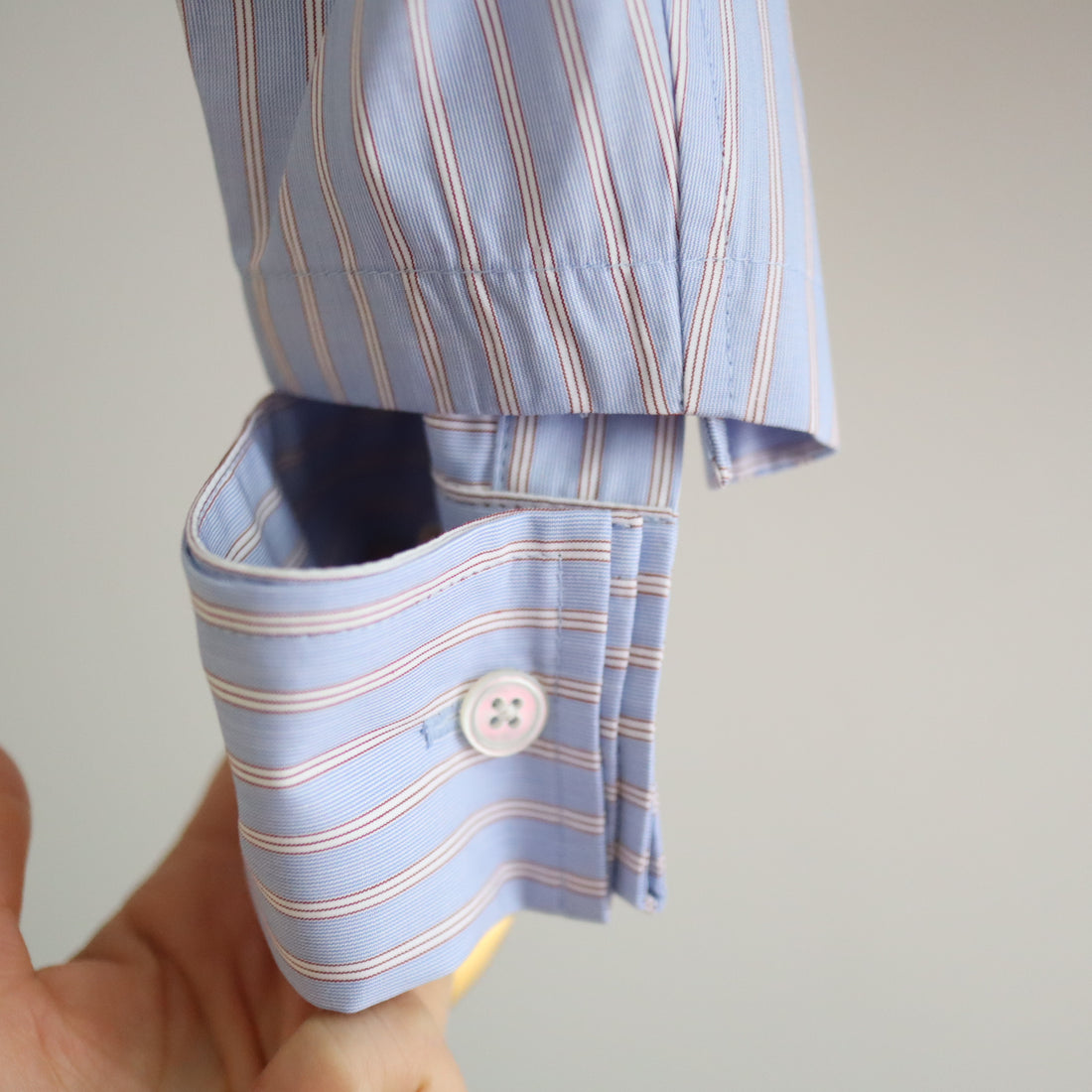 MERYLL ROGGE  DECONSTRUCTED SHIRT PALE BLUE