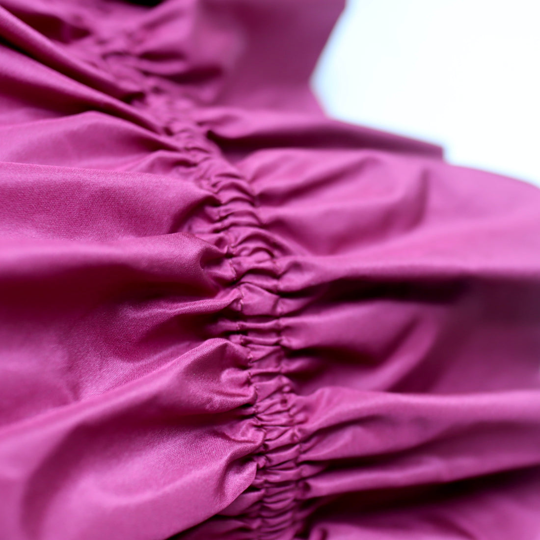 MATHILDE HIRON  BALLOON SILK LONG BROUSE