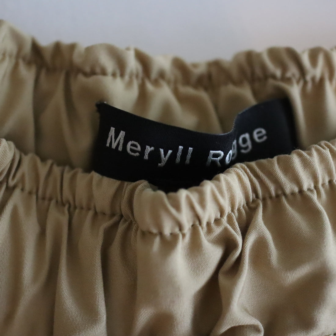 MERYLL ROGGE  WORKWEAR DRAWSTRING CHINO SHORTS