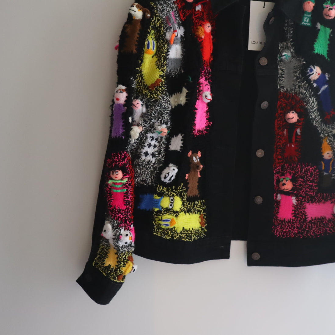 LOU DE BÈTOLY  KNITTED DOLLS JACKET