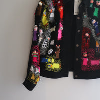 LOU DE BÈTOLY  KNITTED DOLLS JACKET