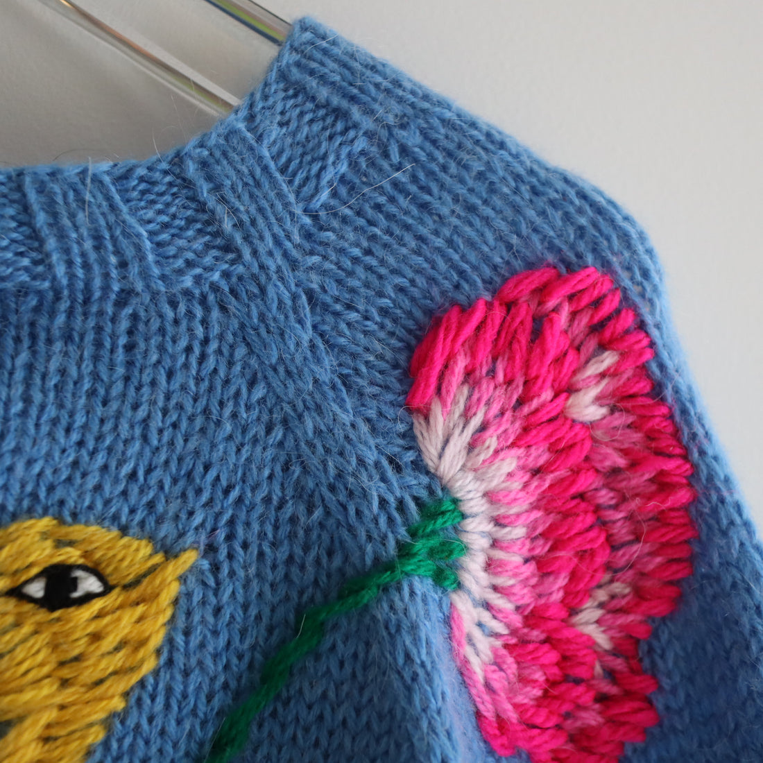 SOFIO GONGLI  PULLOVER KNIT BLUE