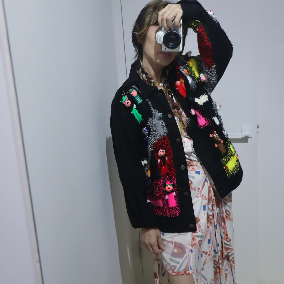 LOU DE BÈTOLY  KNITTED DOLLS JACKET