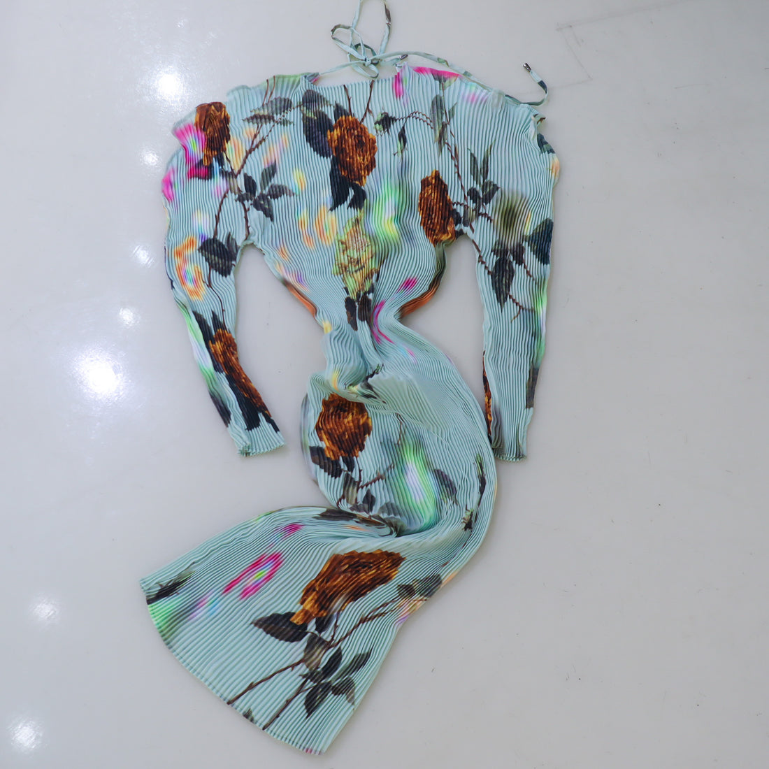 JULIA HEUER  MASHA HANDPLEATED  IN DRESS IN EDWARD