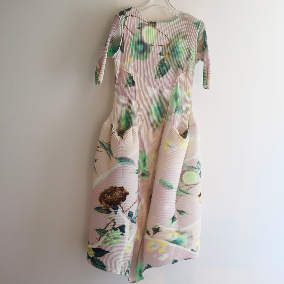 JULIA HEUER  UMA HANDPLEATED DRESS IN EDWARD