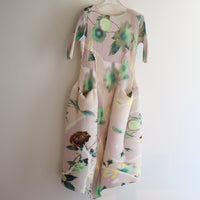 JULIA HEUER  UMA HANDPLEATED DRESS IN EDWARD