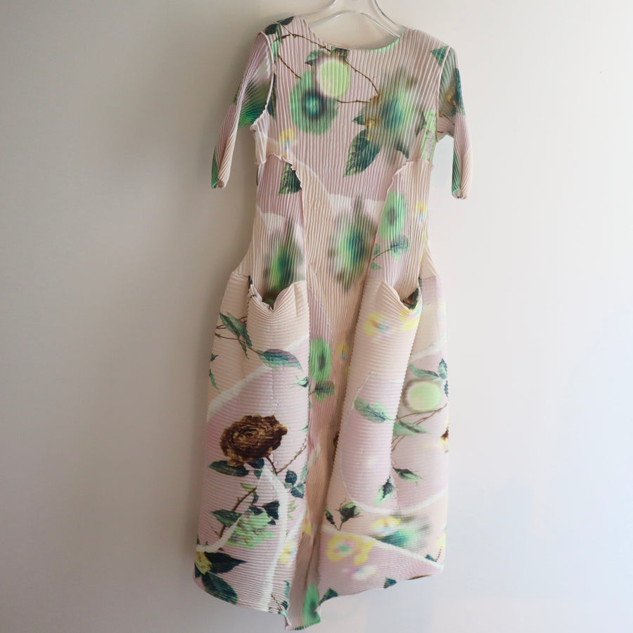 JULIA HEUERUMA HANDPLEATED DRESS IN EDWARD