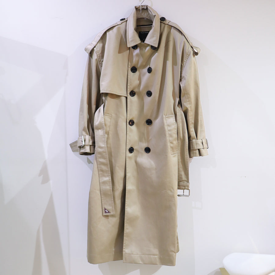 MERYLL ROGGETRENCH COAT WITH DETACHABLE HOOD