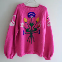SOFIO GONGLI  PULLOVER KNIT  PINK