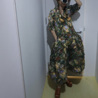 ＜EXCLUSIVE＞JULIA HEUER  KNOX PLEATED FURRY DRESS IN AMBER INGRID
