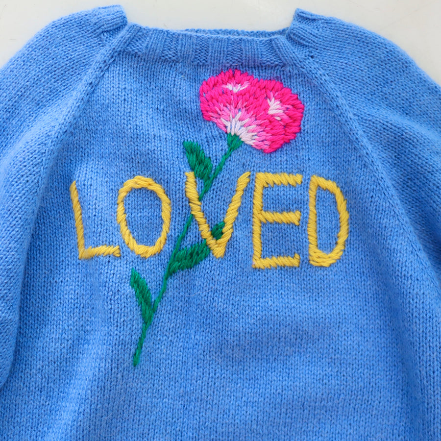 SOFIO GONGLIPULLOVER KNIT BLUE