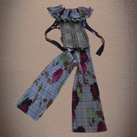 JULIA HEUER  JACK PLEATED TROUSERS IN ROSALIND