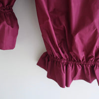 MATHILDE HIRON  BALLOON SILK LONG BROUSE