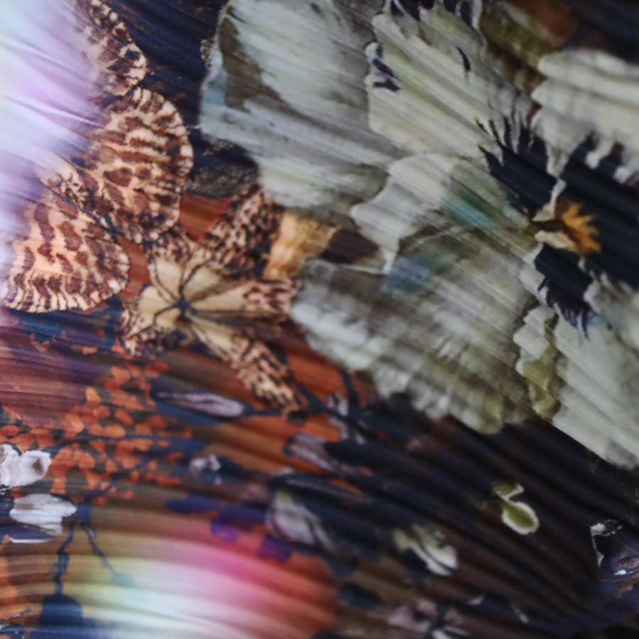 JULIA HEUERJOHAN HANDPLEATED COAT IN NOLA