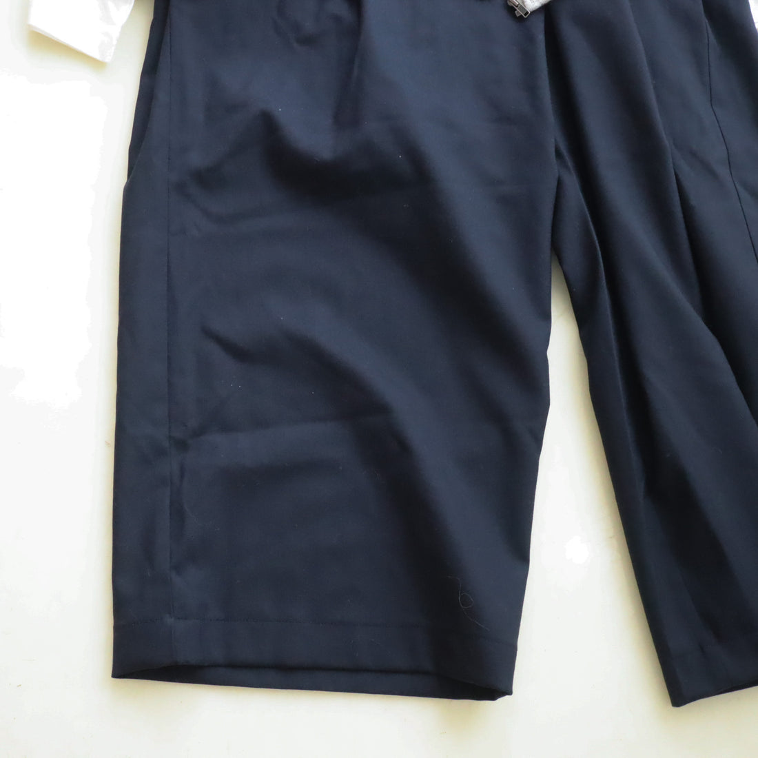 MIKIOSAKEBE  LAYERED PANTS BLACK-GREEN
