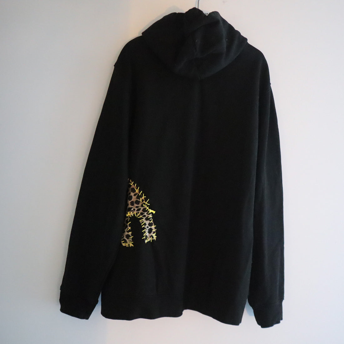 VAVA DUDU  EMBROIDERY HOODIE LEOPARD