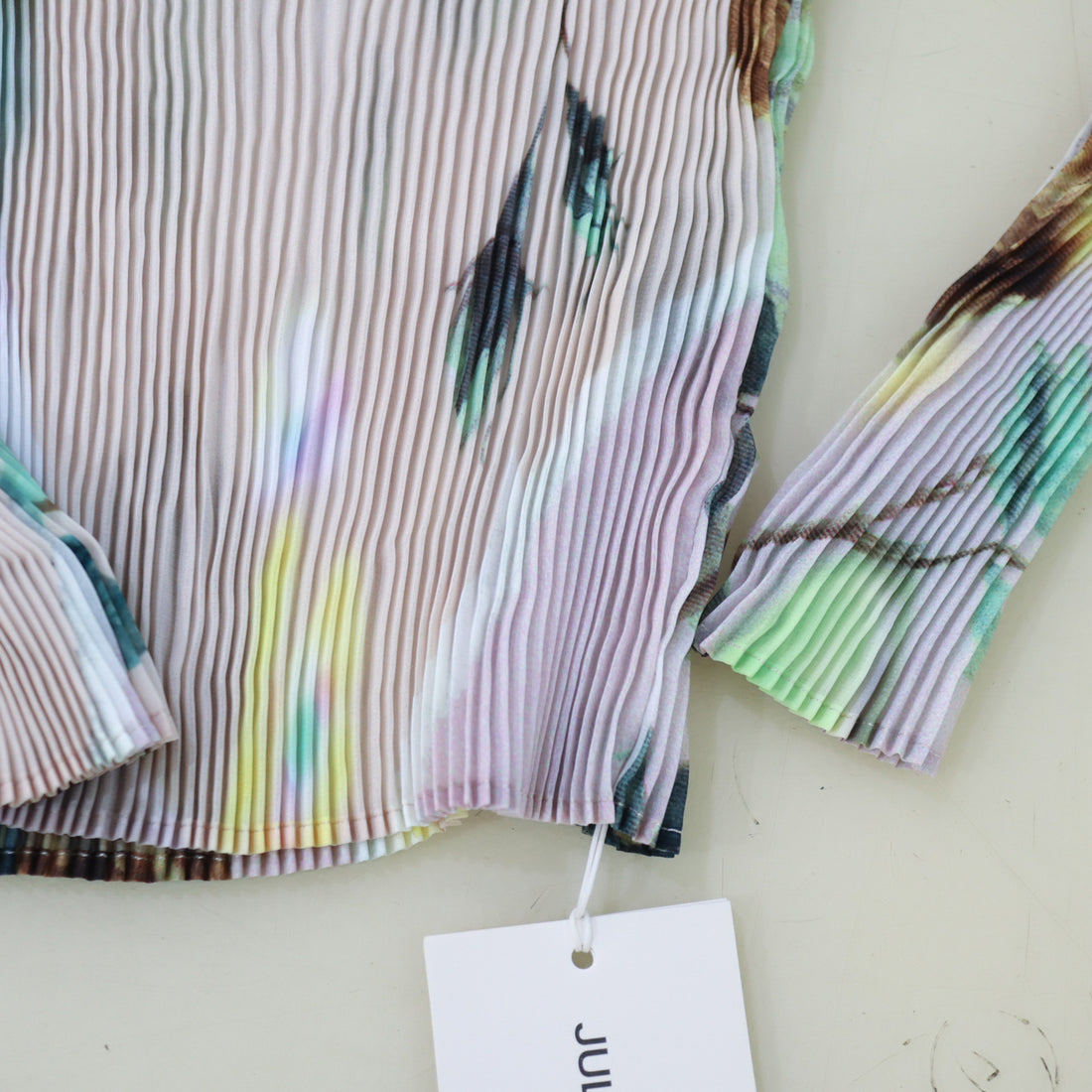 JULIA HEUER  LEE PLEATED TOP IN EDWARD PINK