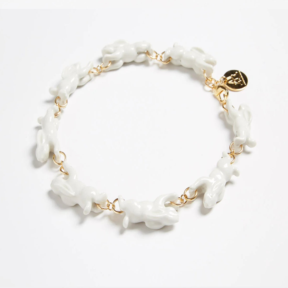 ANDRESGALLARDO  RUNNING RABBIT NECKLACE