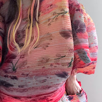 JULIA HEUER  ROBIN HANDPLEATED TOP IN BRUNO