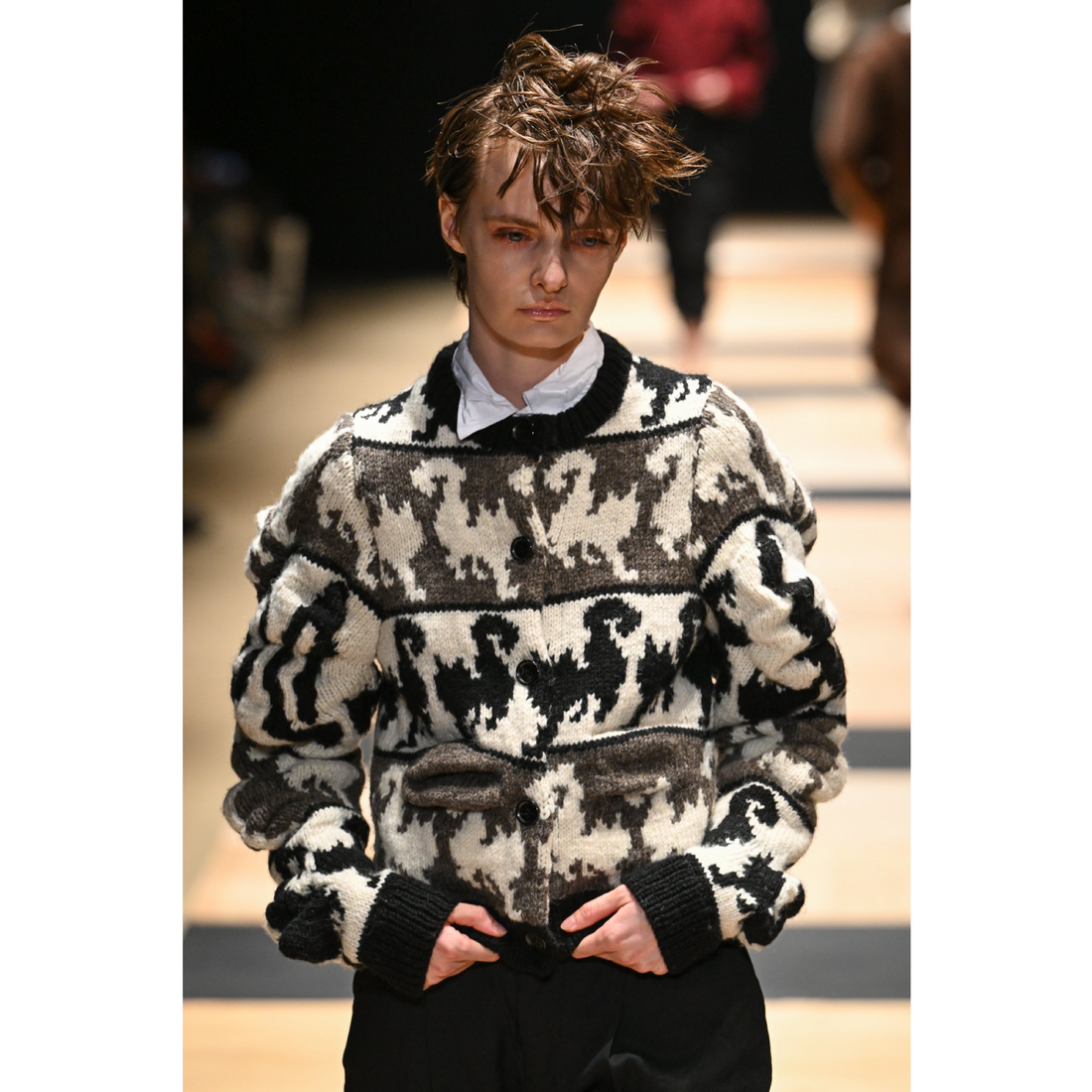 PILLINGS  UNSTABLE CARDIGAN