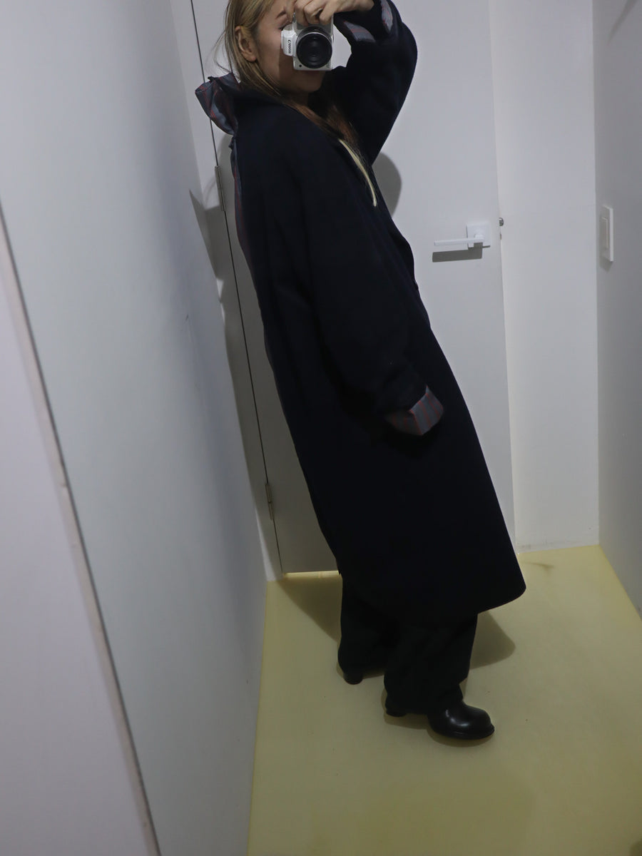 ANIGIGFINEST MATERIALS COAT “B” NAVY