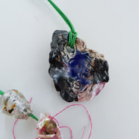 MATHILDE HIRON  CERAMIC TRINKET NECKLACE #07