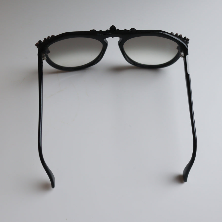 ANIGIGMOLDING GLASSES DARK BROWN×GRAY