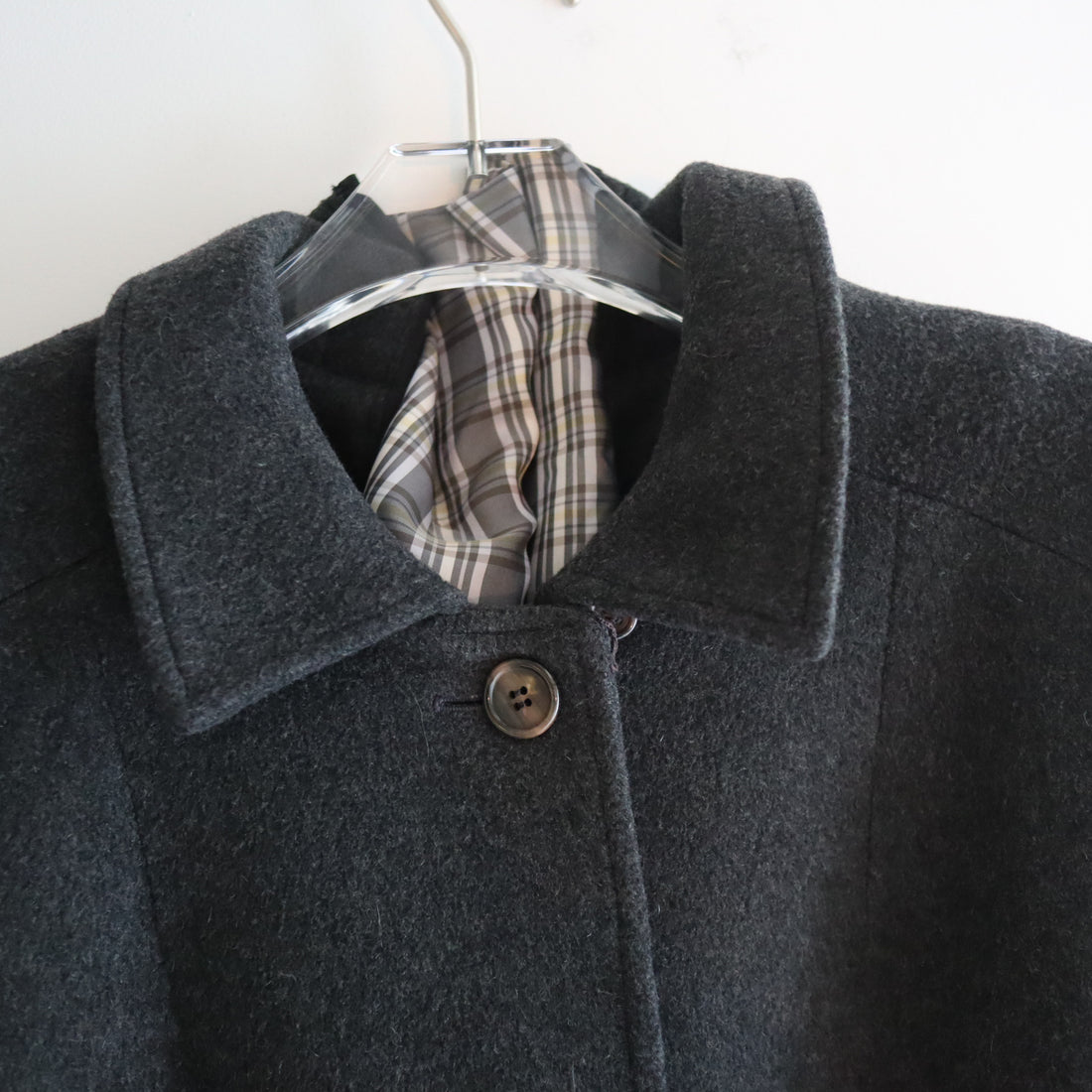 ANIGIG  FINEST MATERIALS COAT “C” CHARCOAL GREY