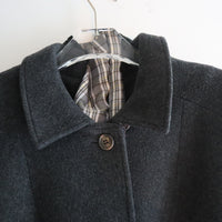 ANIGIG  FINEST MATERIALS COAT “C” CHARCOAL GREY