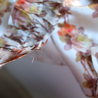 MERYLL ROGGE  LONG SLIPSKIRT W/RUFFLES