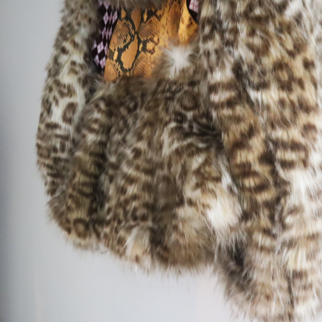 CHOPOVA LOWENA  TATJANA FUR JACKET