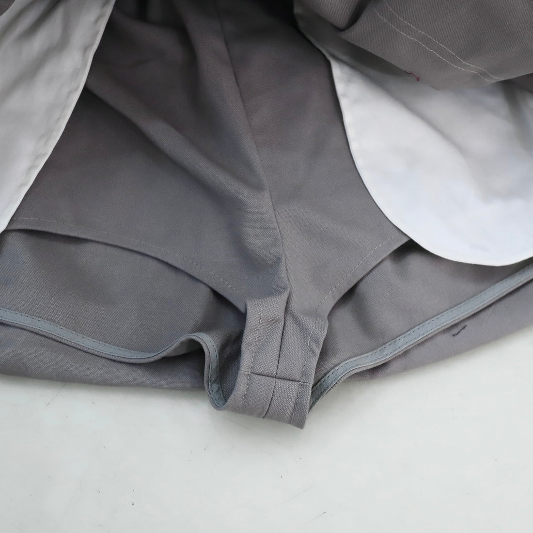 MERYLL ROGGE  MINI WORKWEAR SKIRT CLAY