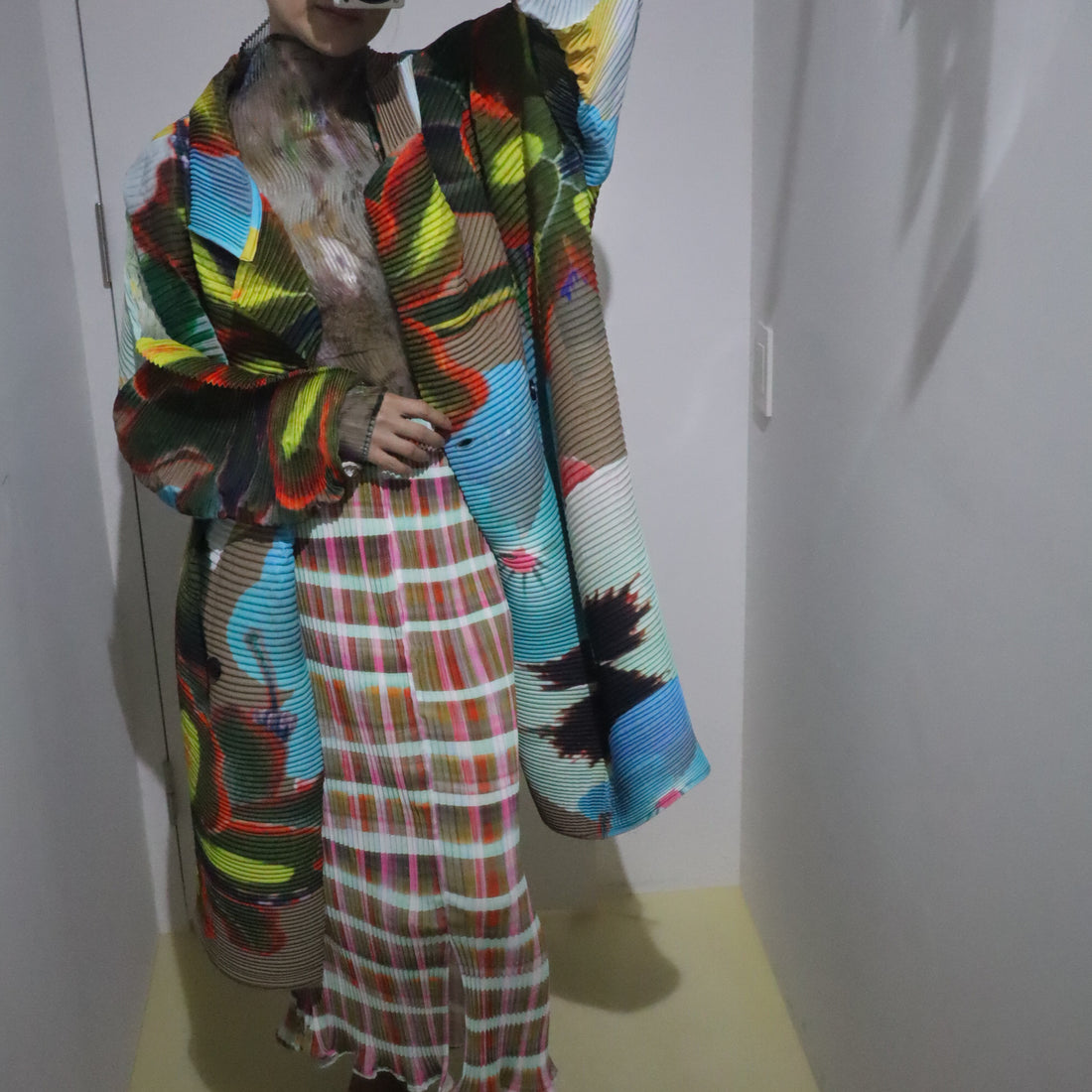 JULIA HEUER  MILLA PLEATED SKIRT TAREK