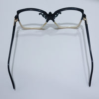 ANIGIG  MOLDING GLASSES NAVY×IVORY