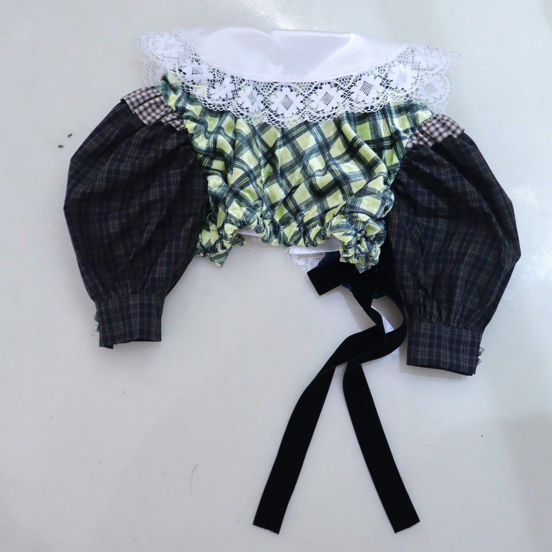 MERYLL ROGGE  MICRO RUFFLE TOP