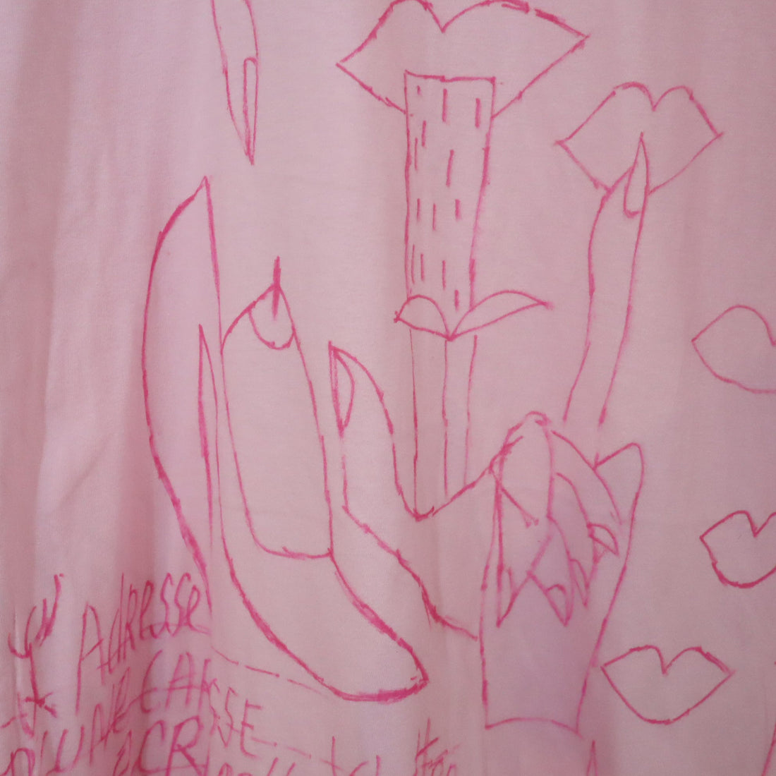 VAVA DUDU  PAINTED T-SHIRTS ”E”