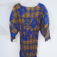 JULIA HEUER  LEILA PLEATED DRESS IN MALIK
