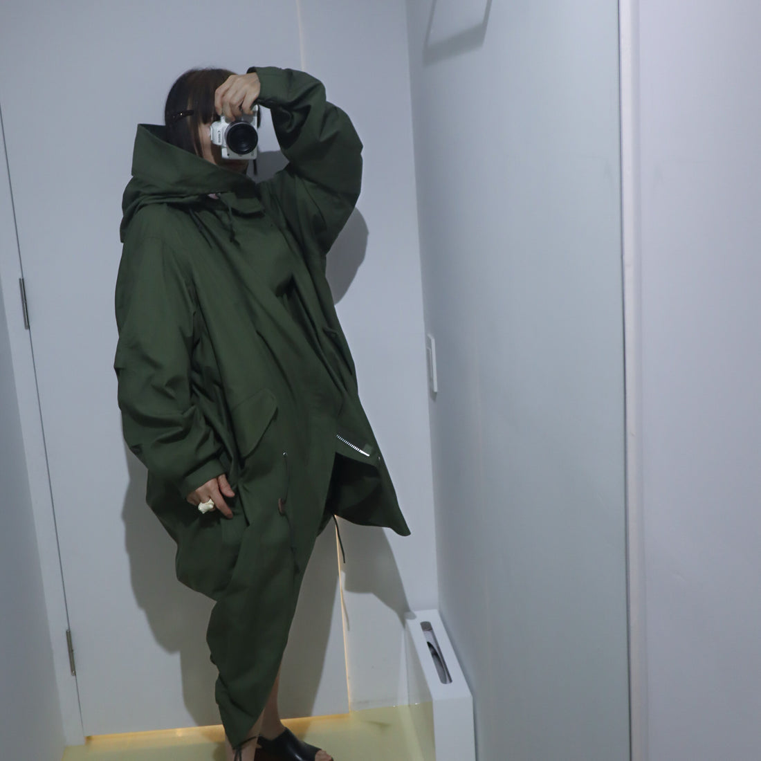 ANREALAGE   BALL MOD’S COAT