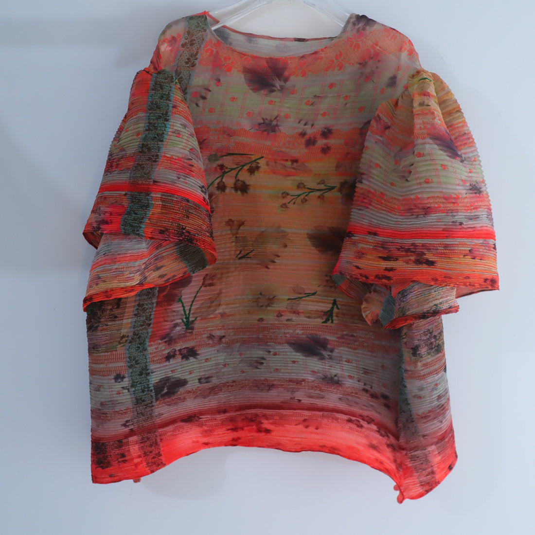 JULIA HEUER  ROBIN HANDPLEATED TOP IN BRUNO