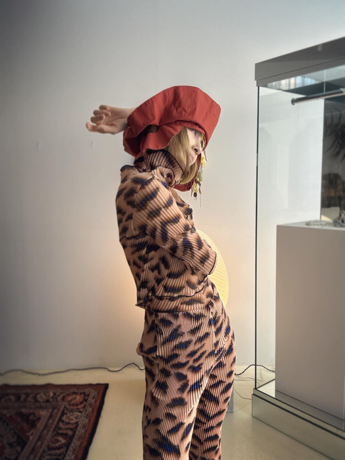 ＜EXCLUSIVE＞JULIA HEUER  ROSE FLARE TROUSERS