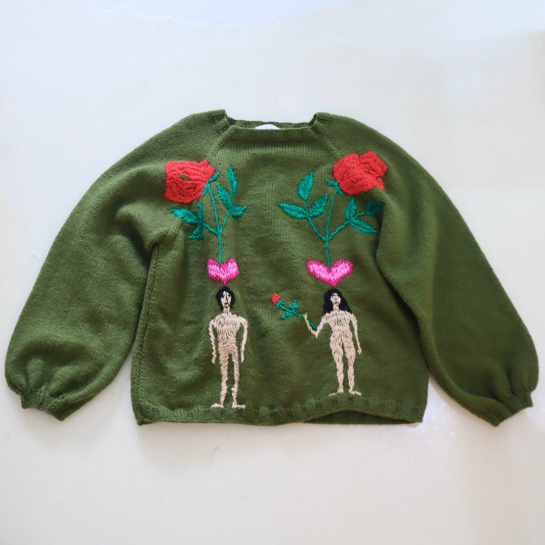 SOFIO GONGLI  PULLOVER KNIT KHAKI