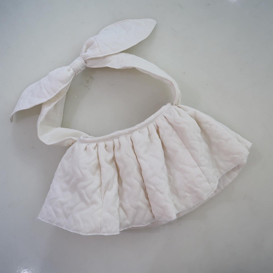 ANIGIG  VINTAGE FRILL BAG"IVORY"