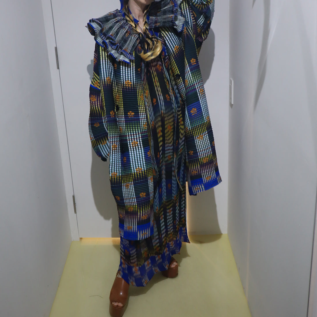＜EXCLUSIVE＞JULIA HEUER  JOHAN HANDPLEATED COAT IN HELGE
