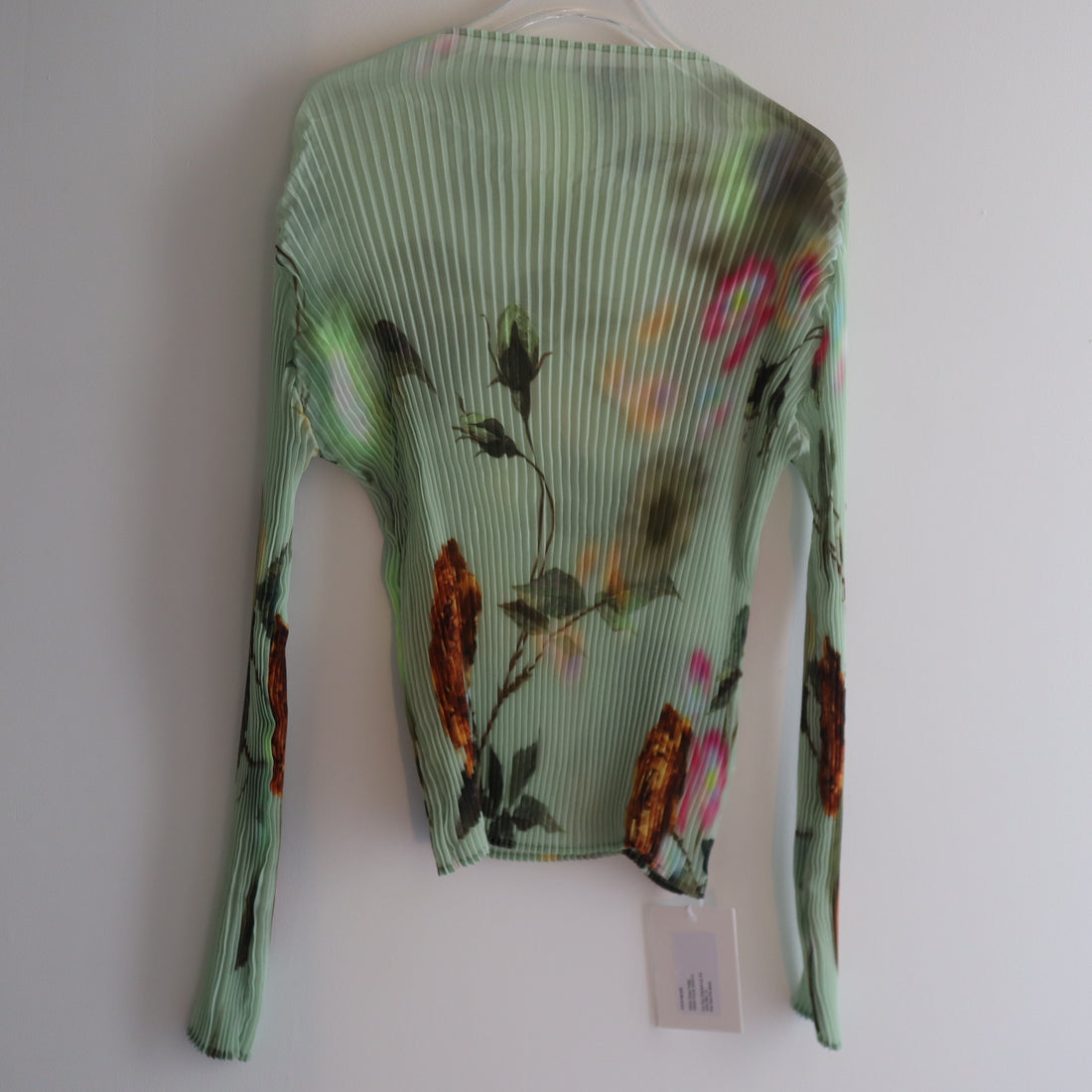 JULIA HEUER  LEE PLEATED TOP IN EDWARD GREEN