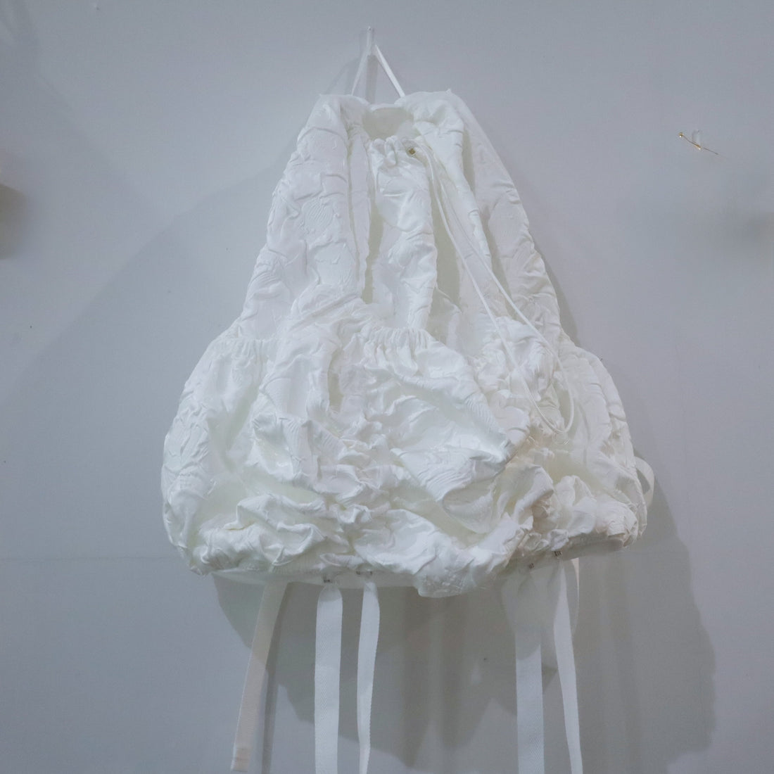 ANIGIG  GATHERED BACKPACK  JACQUARD