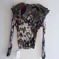 JULIA HEUER  LEE PLEATED TOP IN HOLLE