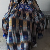 JULIA HEUER  KENZA HANDPLEATED SKIRT IN HELGE