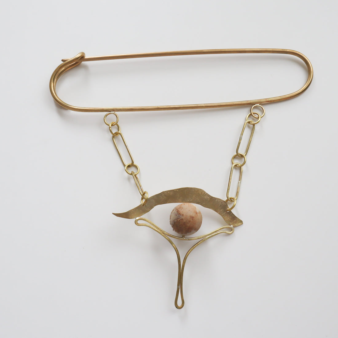 O'Tru no Trus  BIG PIN SCULPTURE NATURAL